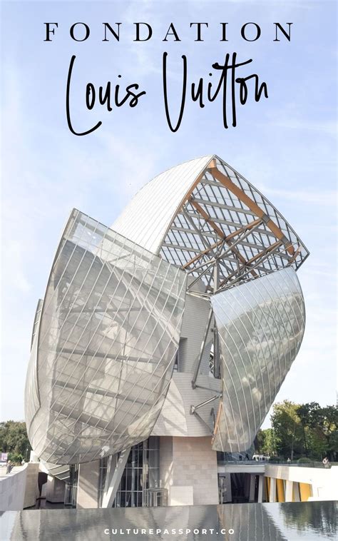 the louis vuitton foundation museum was opened when|fondation louis vuitton location.